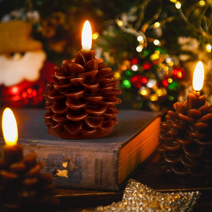 Lunacone™ – Flameless Pinecone Candle Light (1+1 Free)