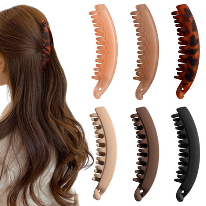 Velvina™ – Easy-Hold Banana Clips for All Hair Types (1+2 Free)
