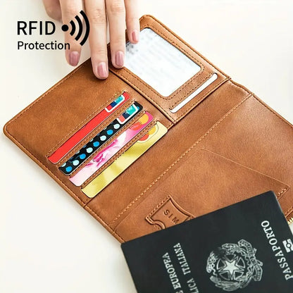 Traveluxe™ - RFID Passport Wallet for Secure Travel (50% Off)