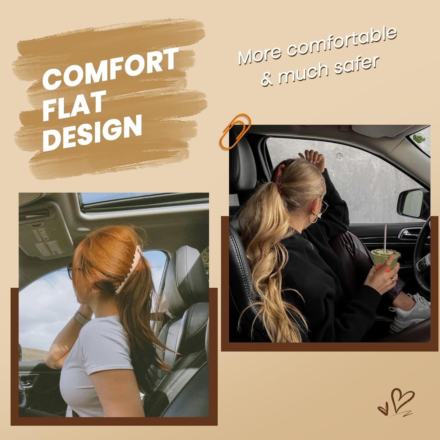 Velvina™ – Easy-Hold Banana Clips for All Hair Types (1+2 Free)