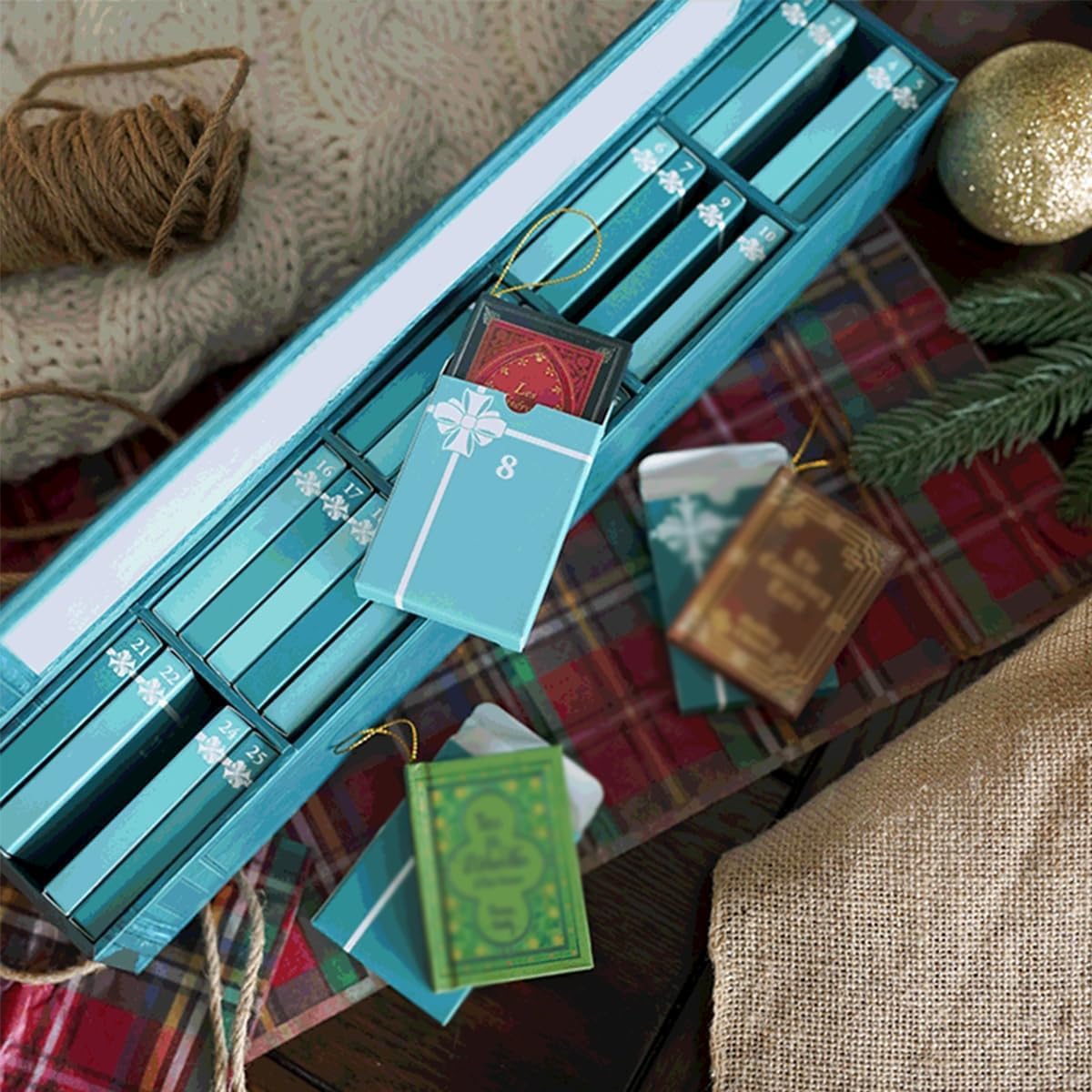 Talelet™ –  Mini Book Advent Ornaments (50% Off)