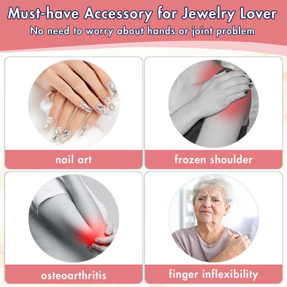 Claspella™ – Magnetic Necklace Clasp Connectors (12 Pcs)