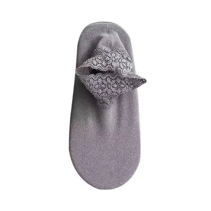 Feeluxe™ – Warm Lace Trim Anti-Slip Socks (1+2 Free)
