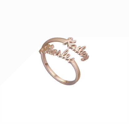 Aurelya™ – Customized Name Ring (50% Off)