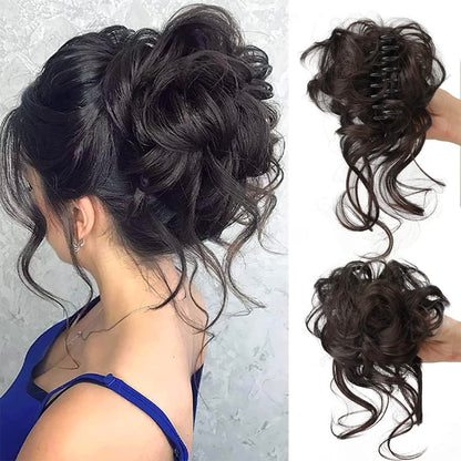 Lunisse™ – Elegant Curly Bun Hair Clip (1+1 Free)