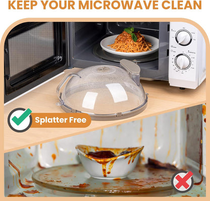 Culinara™ - Clear Microwave Steaming Lid