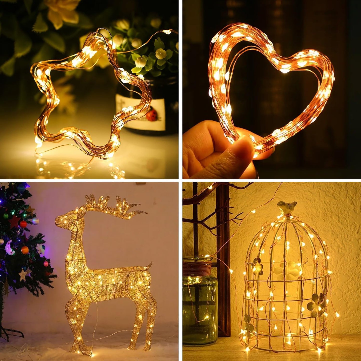 Merrilight™ –  LED Christmas Copper String Lights (50% Off)