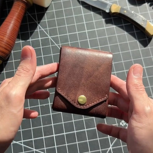 Veldena™ – Handmade Vintage Leather Wallet (50% Off)