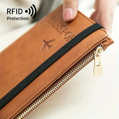 Traveluxe™ - RFID Passport Wallet for Secure Travel (50% Off)