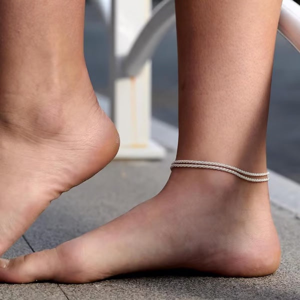 Silvara™ - Dainty Layered Ankle