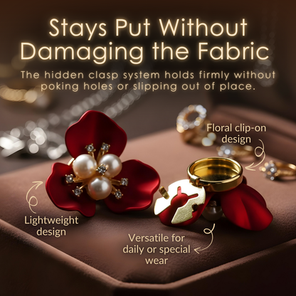 Petaline™ – Delicate Shirt Brooch Accent (35% Off)