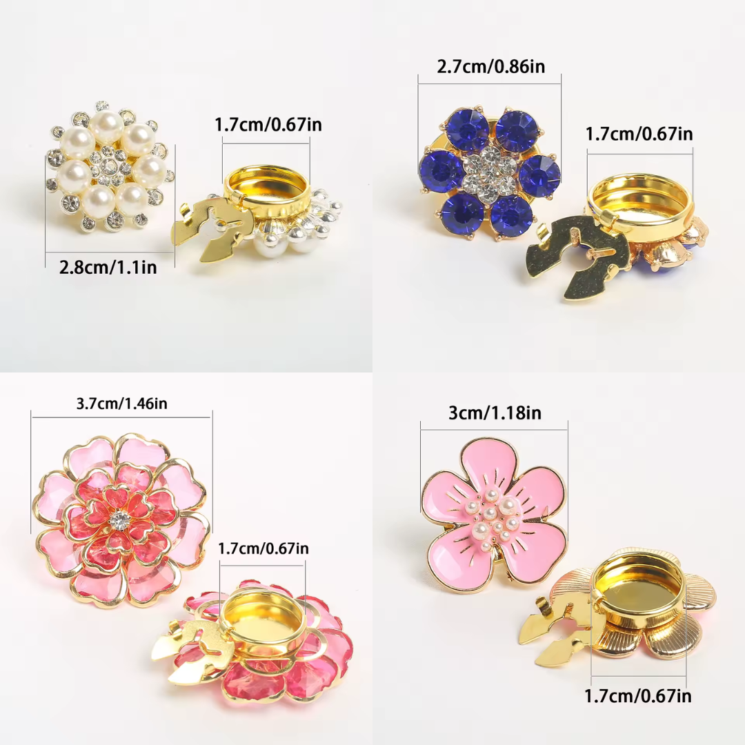 Petaline™ – Shirt Clasp for Elegant Touches  (35% Off)