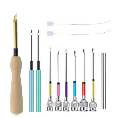 Maybloom™ - Punch Needle Kit for Stunning Floral Embroidery (50% Off)