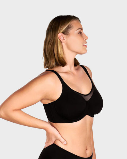 Serenya™ – Plus Size Cooling Minimizer Bra (50% Off)