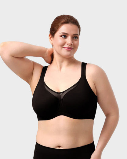 Serenya™ – Plus Size Cooling Minimizer Bra (50% Off)