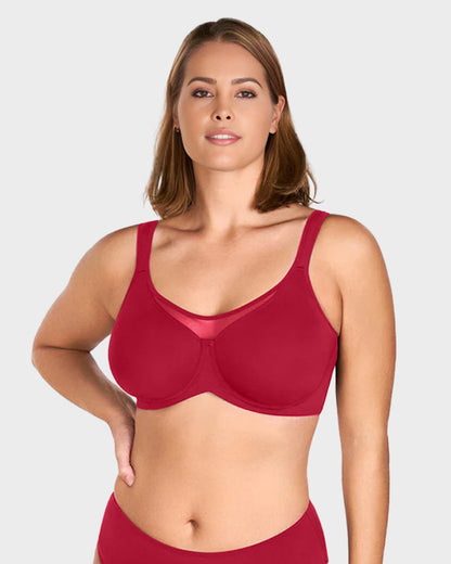 Serenya™ – Plus Size Cooling Minimizer Bra (50% Off)