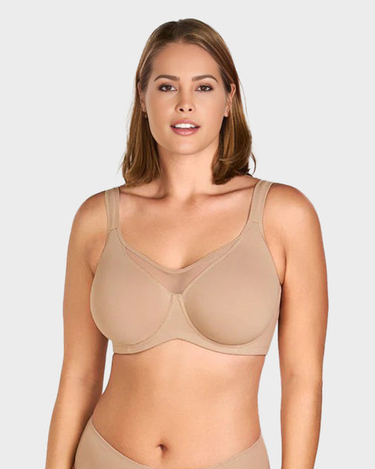Serenya™ – Plus Size Cooling Minimizer Bra (50% Off)