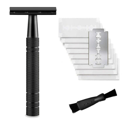Shaveli™ - Safety Razor + 10 Free Premium Blades (40% Off)