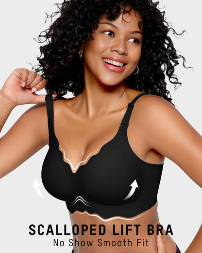 Serenya™ – Soft Scalloped Wireless Bra (50% Off)