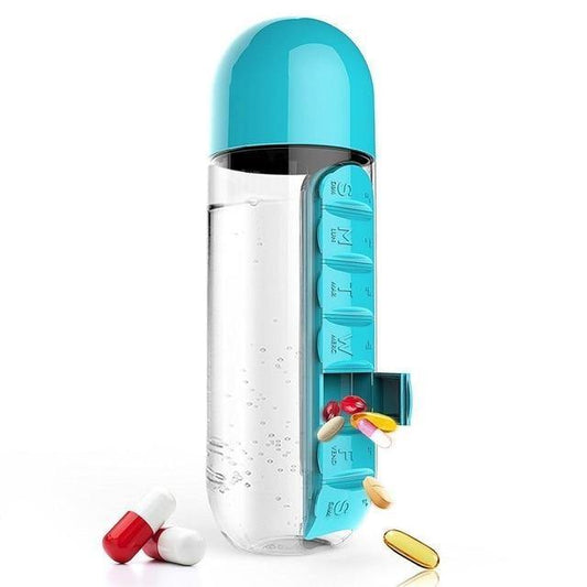 Blisswell™ - 3-in-1 Pillbox Water Bottle (50% Off)