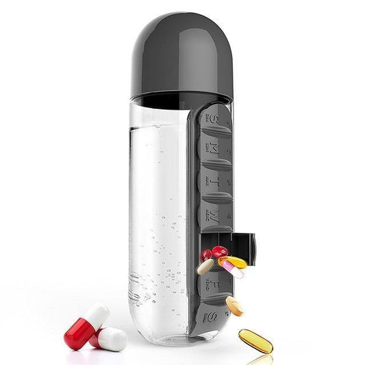 Blisswell™ - 3-in-1 Pillbox Water Bottle (50% Off)
