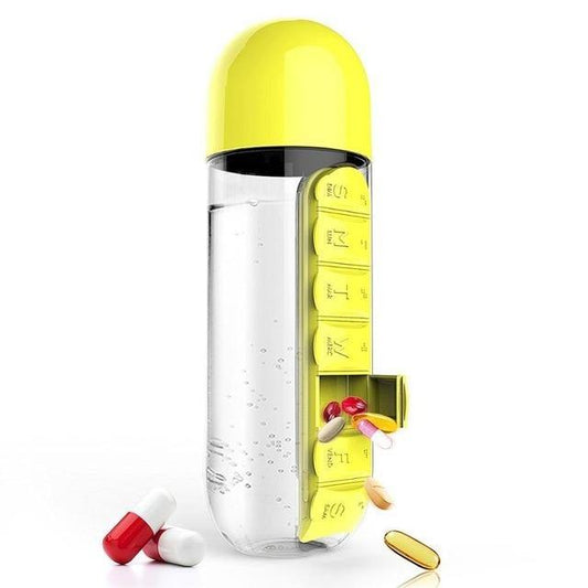 Blisswell™ - 3-in-1 Pillbox Water Bottle (50% Off)