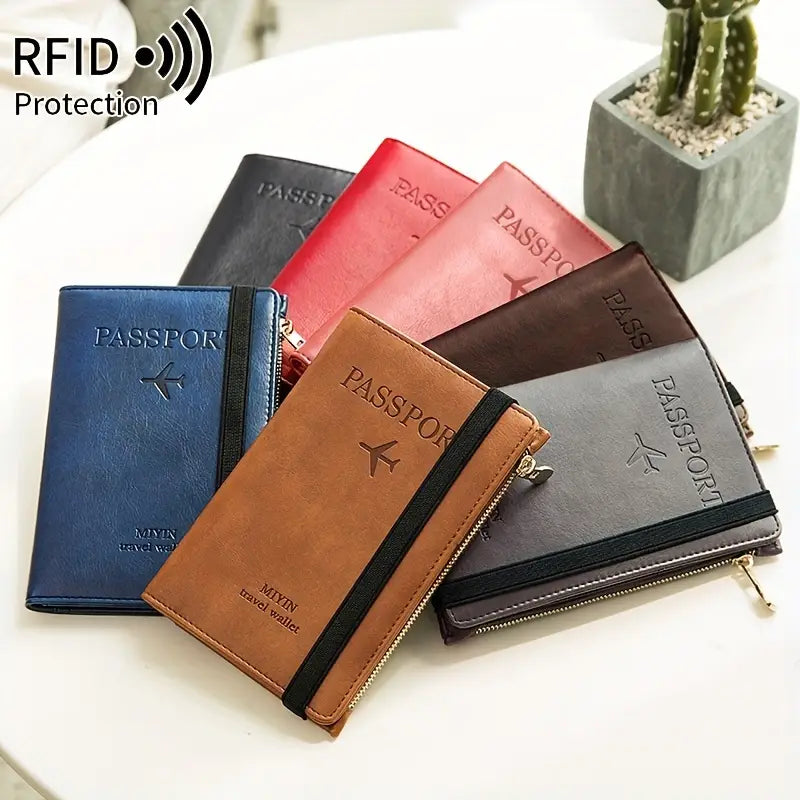 Traveluxe™ - RFID Passport Wallet for Secure Travel (50% Off)