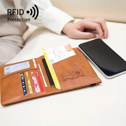 Traveluxe™ - RFID Passport Wallet for Secure Travel (50% Off)