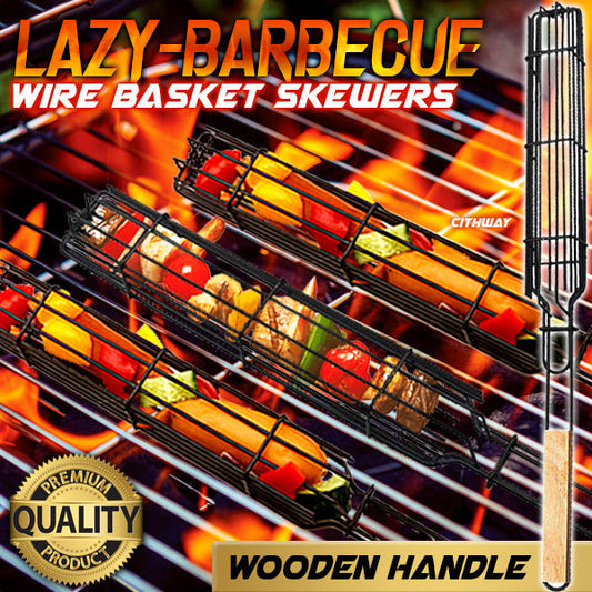 Cithway™ - Lazy-barbecue Wire Basket Skewers (2+2 Free)