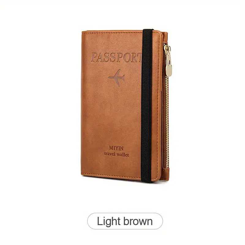 Traveluxe™ - RFID Passport Wallet for Secure Travel (50% Off)
