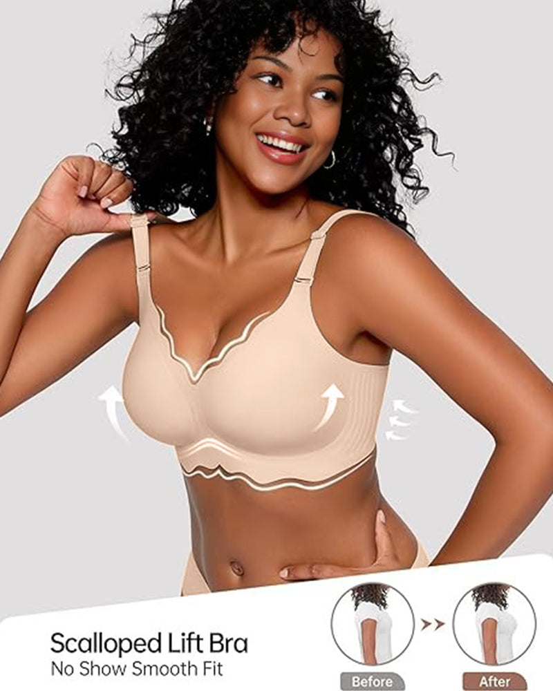 Serenya™ – Soft Scalloped Wireless Bra (50% Off)
