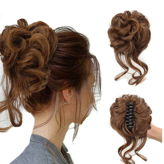 Lunisse™ – Elegant Curly Bun Hair Clip (1+1 Free)
