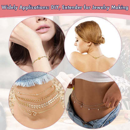 Claspella™ – Magnetic Necklace Clasp Connectors (12 Pcs)