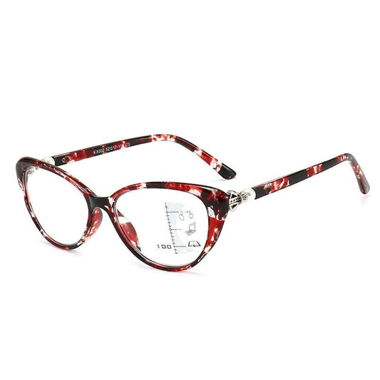 Lumora™ - Anti-Blue Light Multifocal Cat Eye Reading Glasses (40% Off)