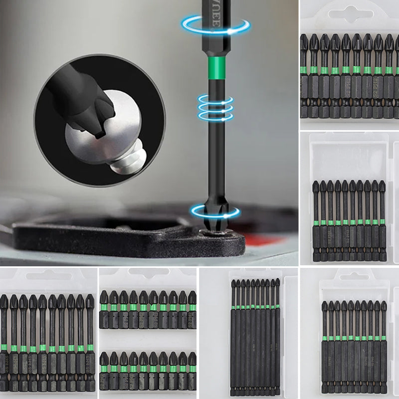 ImpacTone™ - Heavy-Duty Screwdriver Bits (50% Off)