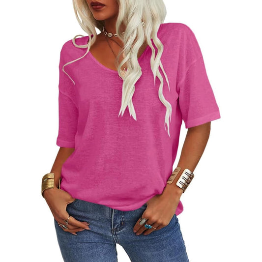 Easeen™ - Arm-Hiding V-Neck Tee for Everyday Ease