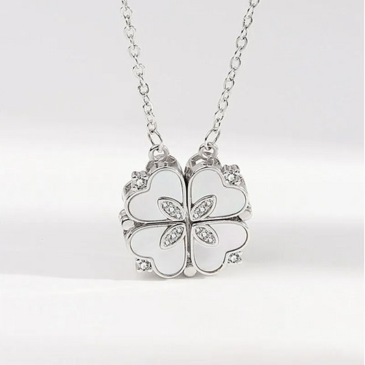 Cloverelle™ – Sparkling Clover Pendant Necklace (1+1 Free)