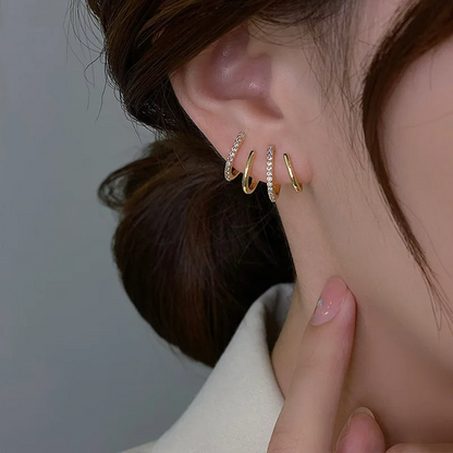 Elarra™ – Multi-Piercing Look Earrings (1+1 Free)