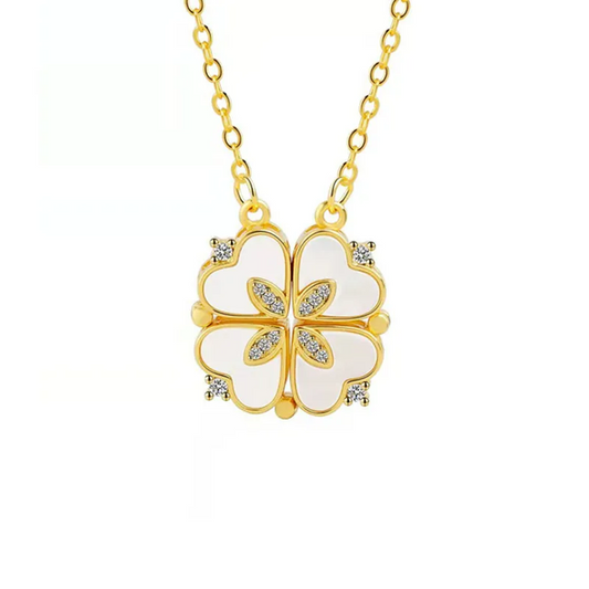 Cloverelle™ – Sparkling Clover Pendant Necklace (1+1 Free)