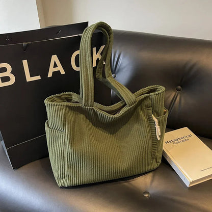 Cordelley™ –  Cozy Corduroy Tote Bag (50% Off)