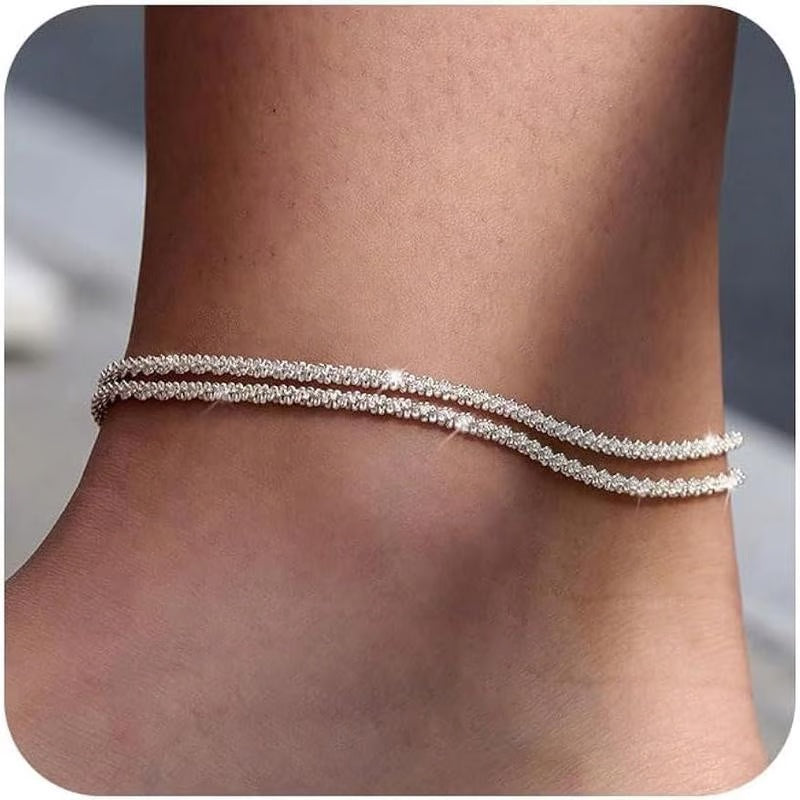Silvara™ - Dainty Layered Ankle