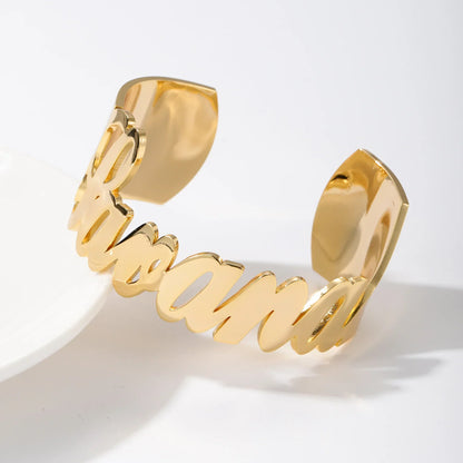 Aurelya™ – Personalized Name Bangle (50% Off)