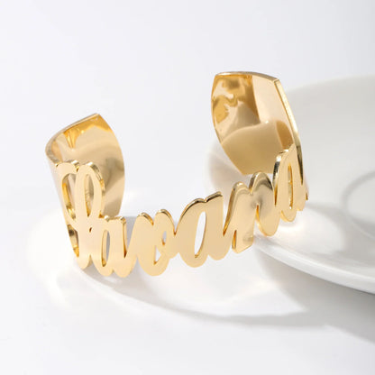 Aurelya™ – Personalized Name Bangle (50% Off)