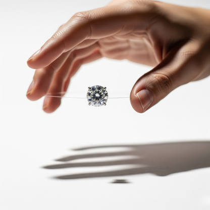 Elaria™ – Invisible Floating Thread Ring (50% Off)