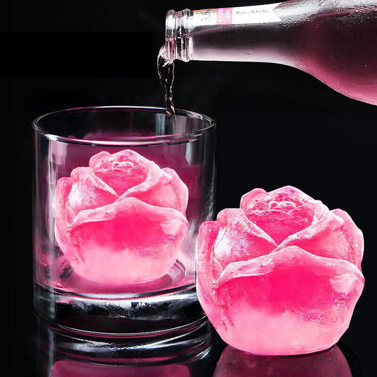 Florenza™ - 3D Rose Shape Ice Cube Molds for Pinterest-Worthy Drinks (2+1 Free)