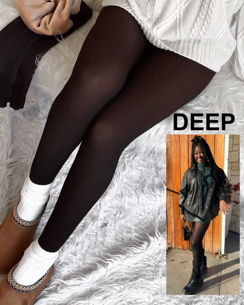 Glazelle™ – Translucent Fleece Lined Winter Tights