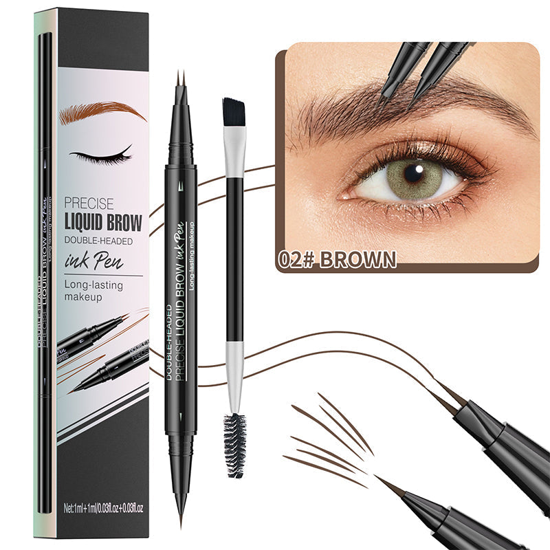 Browvella™ – 2 in 1 Liquid Brow Pencil (1+1 Free)