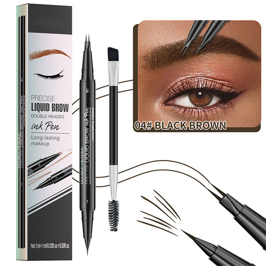 Browvella™ – 2 in 1 Liquid Brow Pencil (1+1 Free)