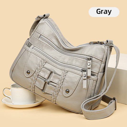 Valmira™ – Vintage Soft PU Leather Bag  (50% Off)
