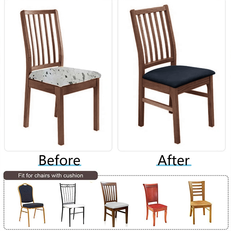 Coverelle™ – Stretch Chair Covers for Daily Protection (4 Pcs)